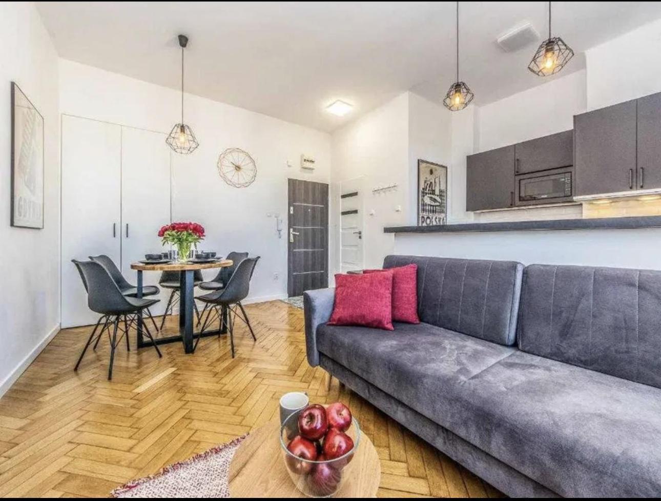 Ferienwohnung Skwer Kosciuszki Cenral Flat Gdynia Exterior foto