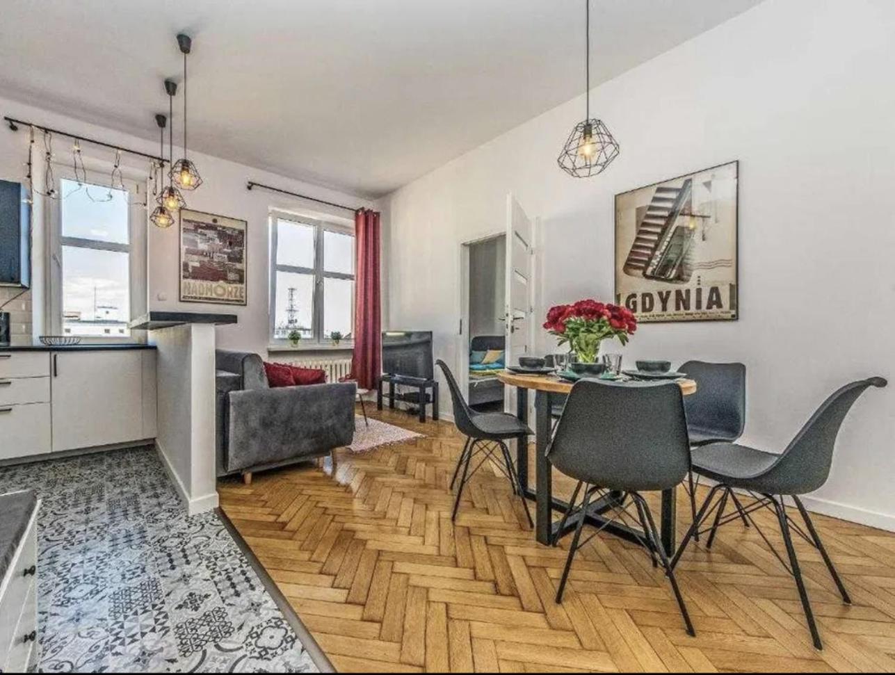 Ferienwohnung Skwer Kosciuszki Cenral Flat Gdynia Exterior foto